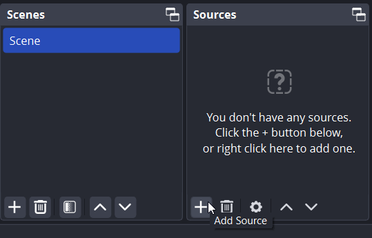 Scenes and Sources
