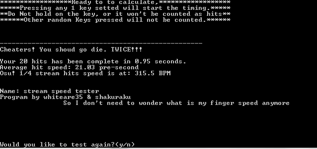 Test Your Stream Hitting Speed Forum Osu