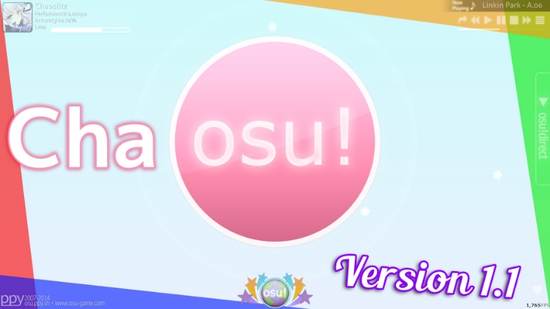 Chaosu v1.1 osu standard HD SD forum osu