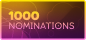 Insignia de 1000 nominaciones