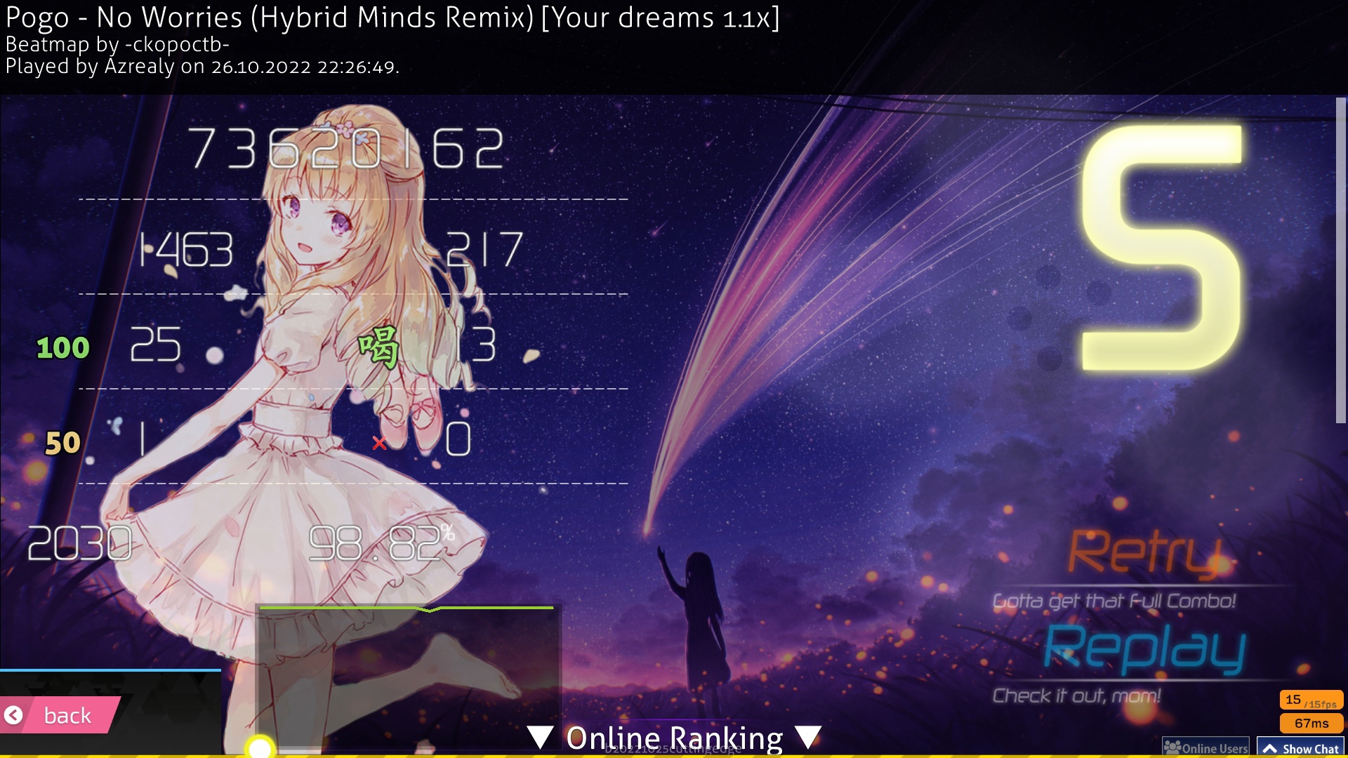 Pogo - No Worries (Hybrid Minds Remix) · beatmap info | osu!