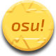 Ein einzelner osu!coin