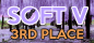 SOFT5 3rd place badge