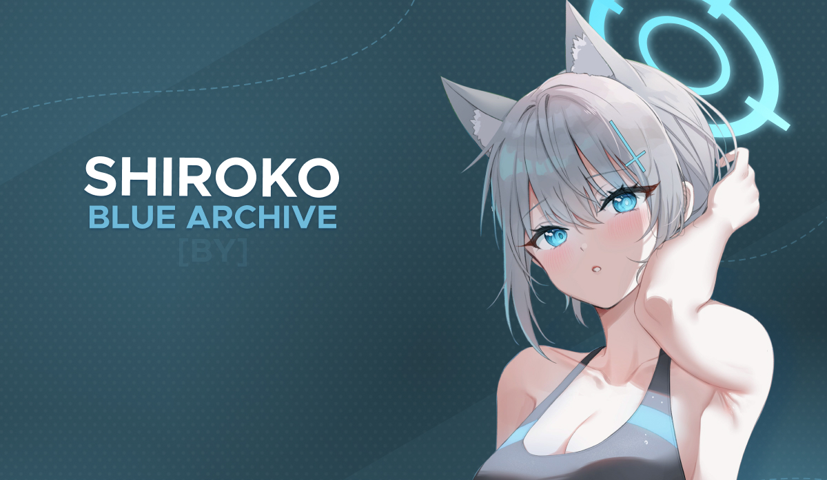 Shiroko Swimsuit Blue Archive Standard Only 16 9 HD SD