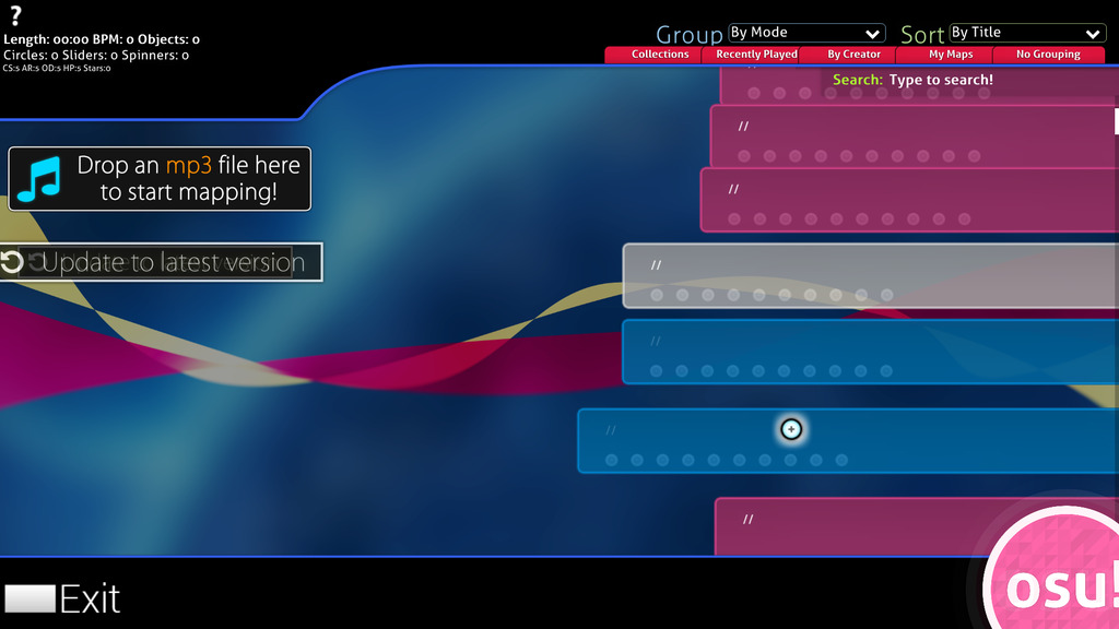 Fix Missing Backgrond Error - osu!