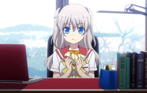 Anime charlotte nao is best girl GIF - Find on GIFER