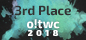 TWC 2018 3rd place badge