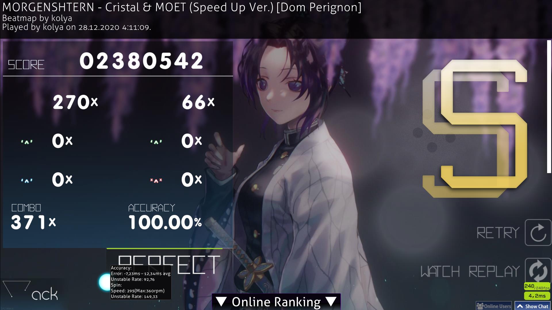 MORGENSHTERN - Cristal & MOET (Speed Up Ver.) · beatmap info | osu!