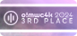MWC 4K 2024 3rd-place badge