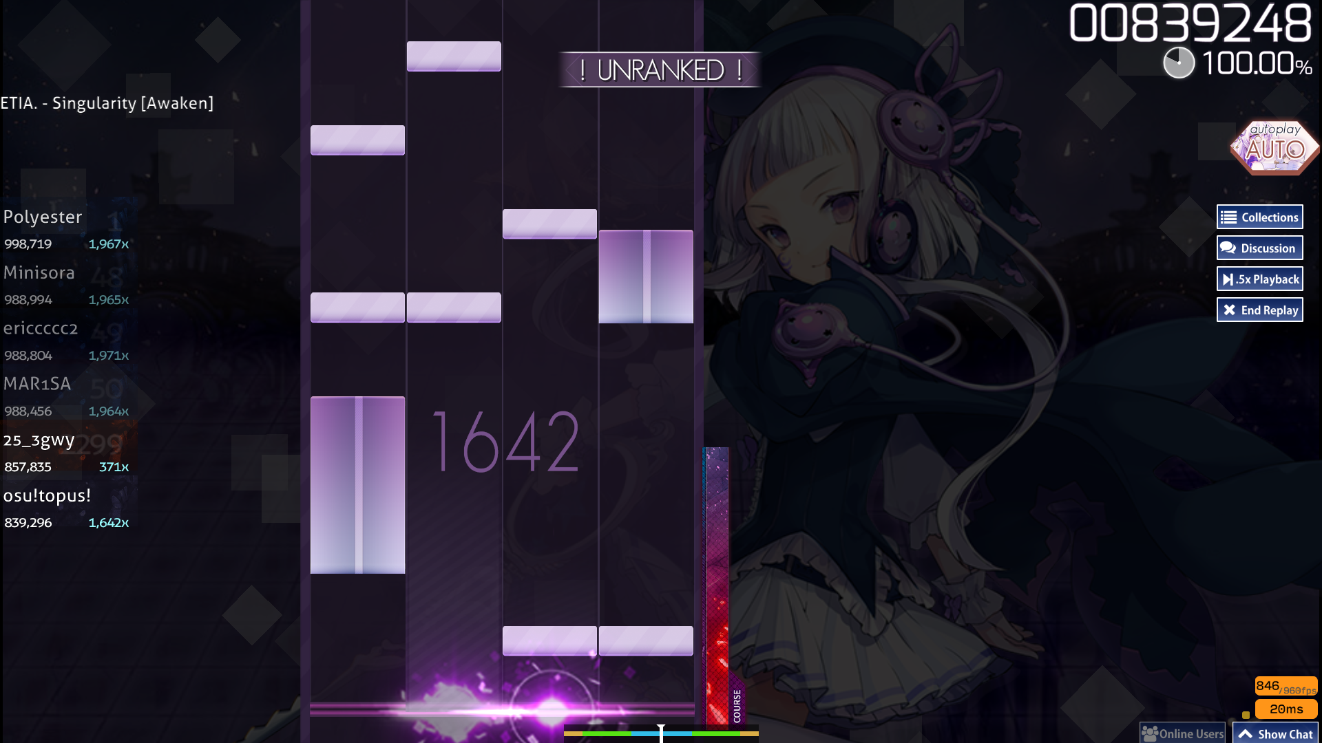 Upside down osu!mania skin? · forum