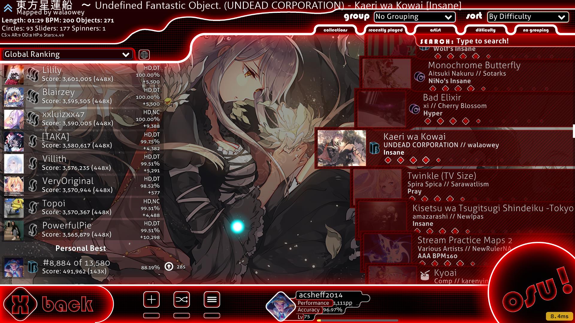 Red Glow [HD/SD, 16:9, STD] (non-weeb) (original skin) · forum