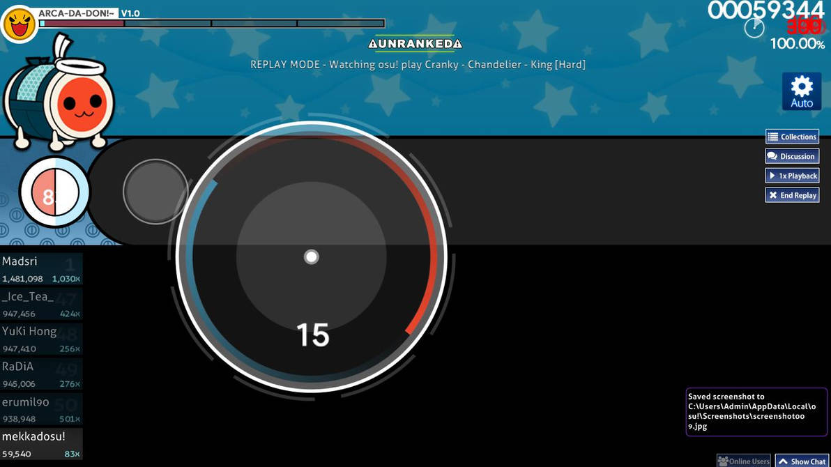 Arca Da Don Taiko Wip Released 4 12 2020 Update Forum Osu