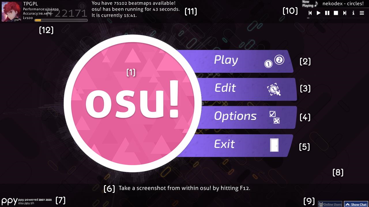 OSU Game. OSU is a free open source rhythm game…