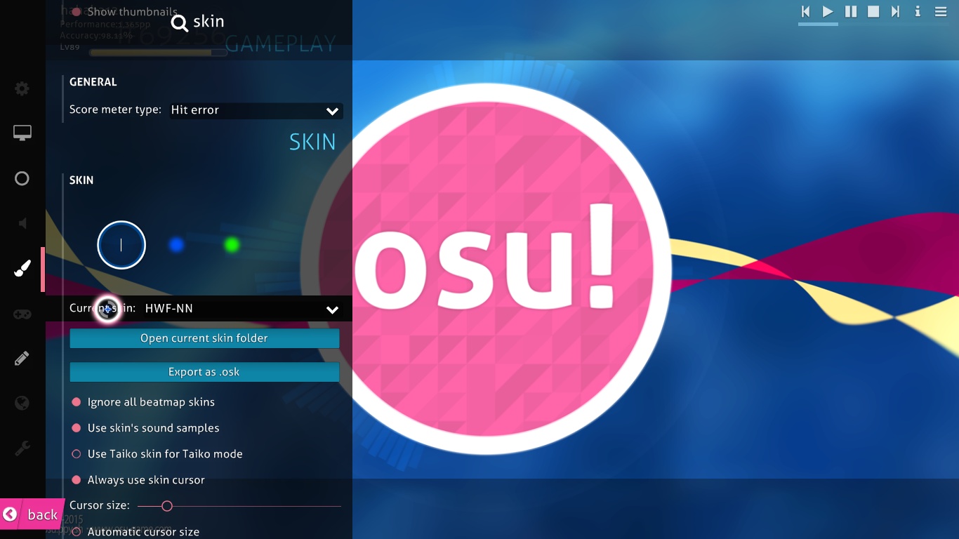 resolved] OSU!Skin Not Showing Properly · forum