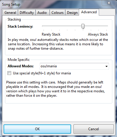 Game mode / osu!mania · wiki