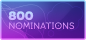 800 nominations badge