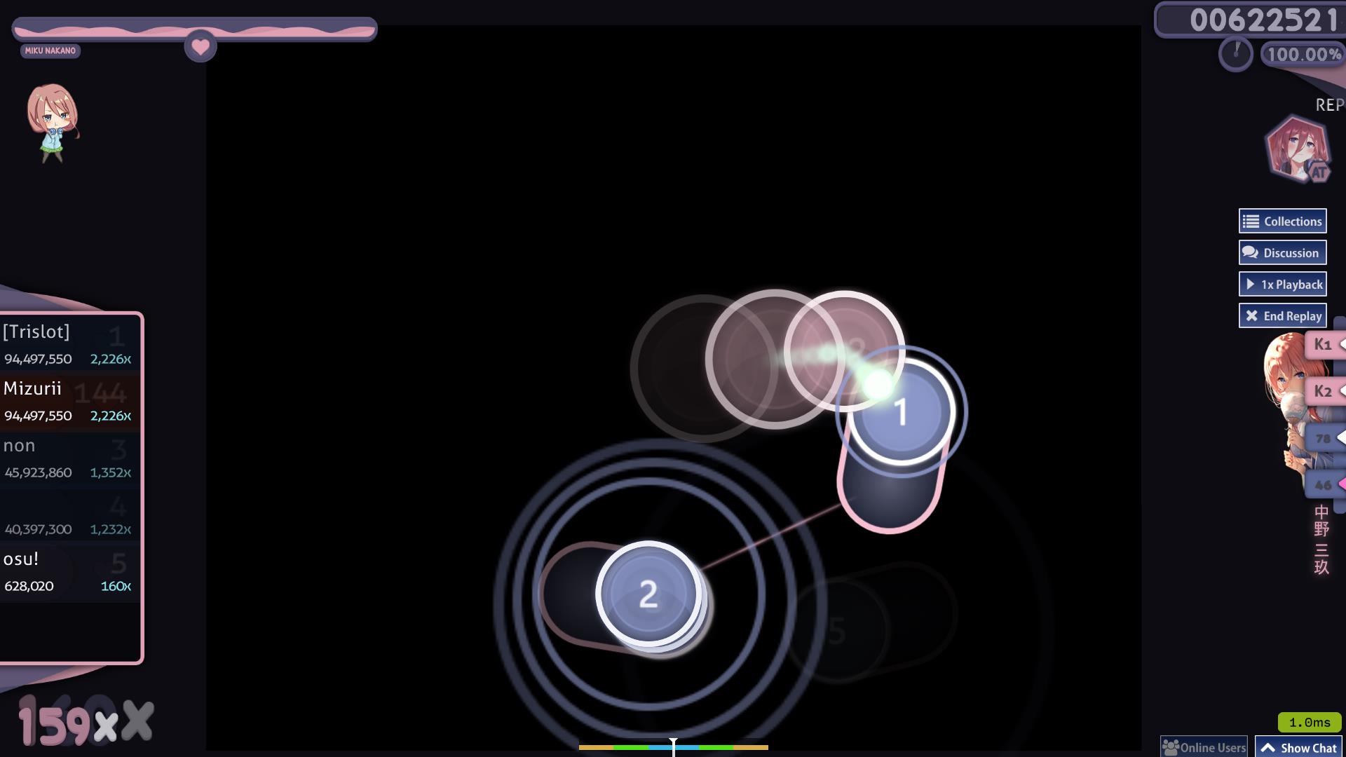 Hatsune Miku - BiCute Bunnies osu! Skin