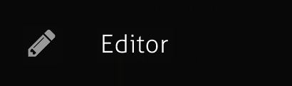 Biểu tượng Editor